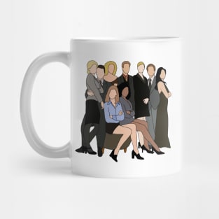 ally mcbeal cast Mug